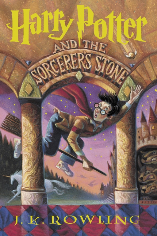 Harry Potter and the Sorcerer’s Stone by J.K. Rowling — published cover